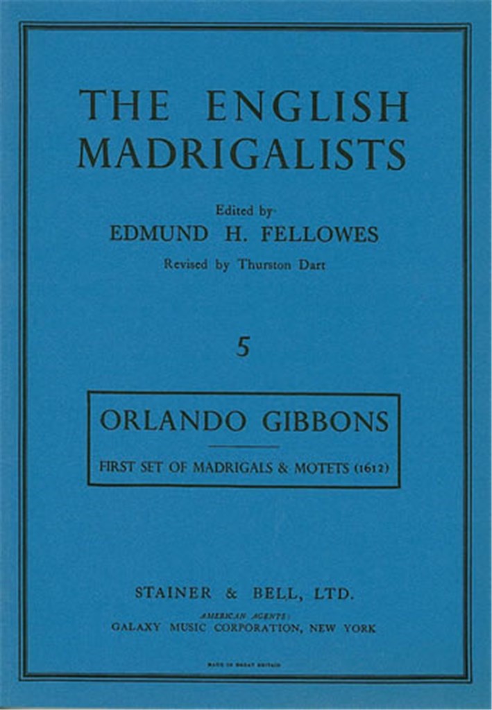 Madrigals and Motets For Five Parts
